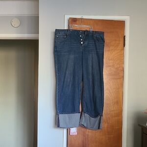 RSQ Dark Blue Women's Boyfriend Jeans 33x30